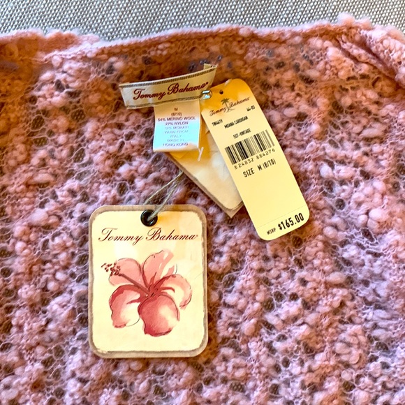 Tommy Bahama Merino Wool and Mohair Moana Cardigan. NWT. Size M (8/10) P… - Picture 5 of 5
